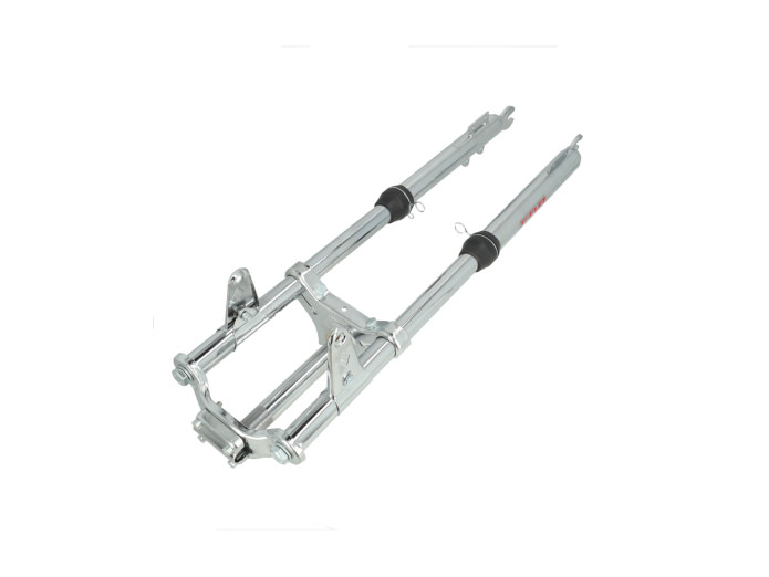 2nd chance Front fork Puch Maxi EBR long 65cm chrome